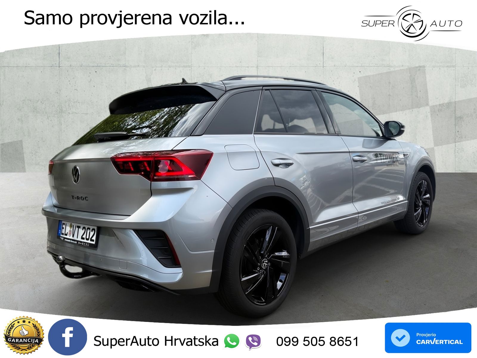 Volkswagen T-Roc I 2.0 TDI (150 KS) DSG LED+GR SJED+ACC