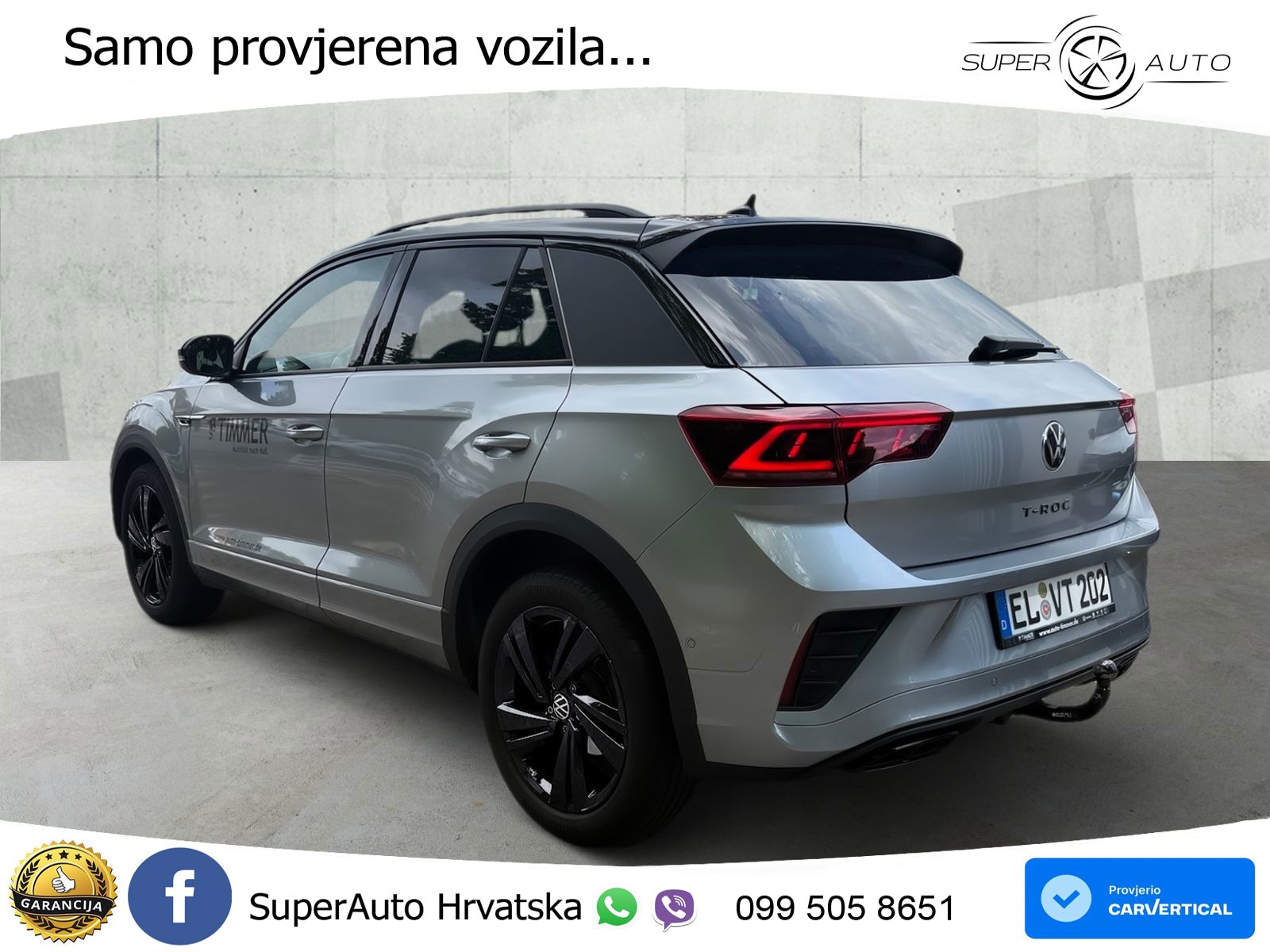 Volkswagen T-Roc I 2.0 TDI (150 KS) DSG LED+GR SJED+ACC
