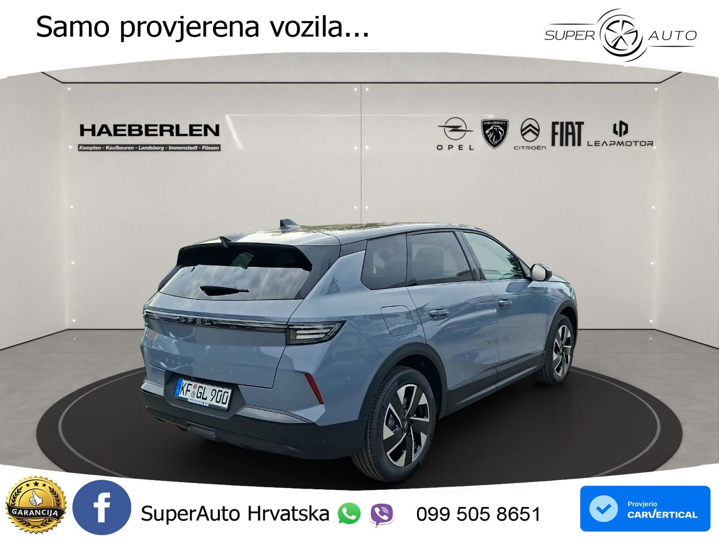 Opel Grandland 1.2 Turbo (145 KS) Hybrid eDCT GS LED+GR SJED+ACC