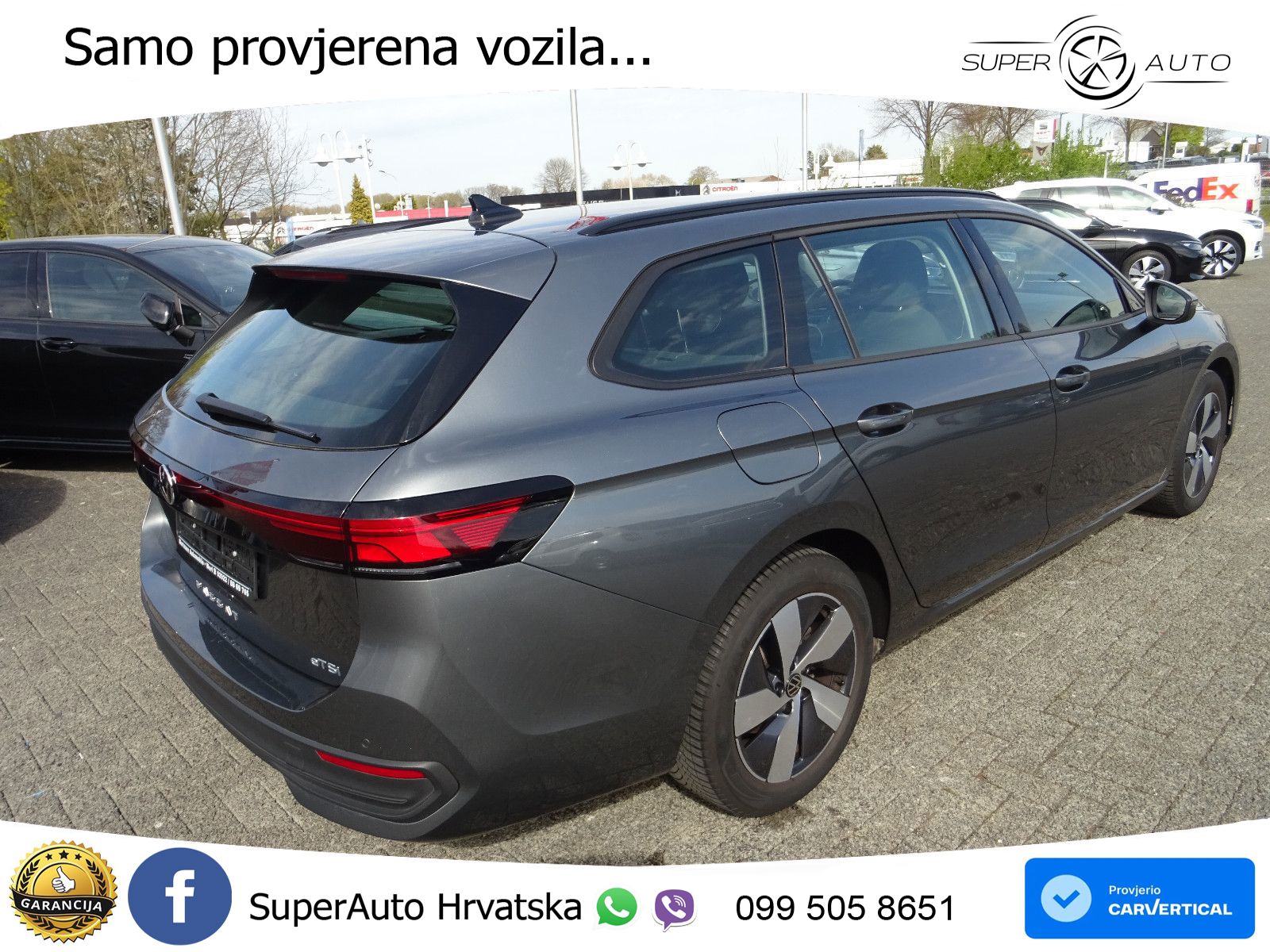 Volkswagen Passat Variant 1.5 eTSI (150 KS) DSG LED+GR SJED+ACC