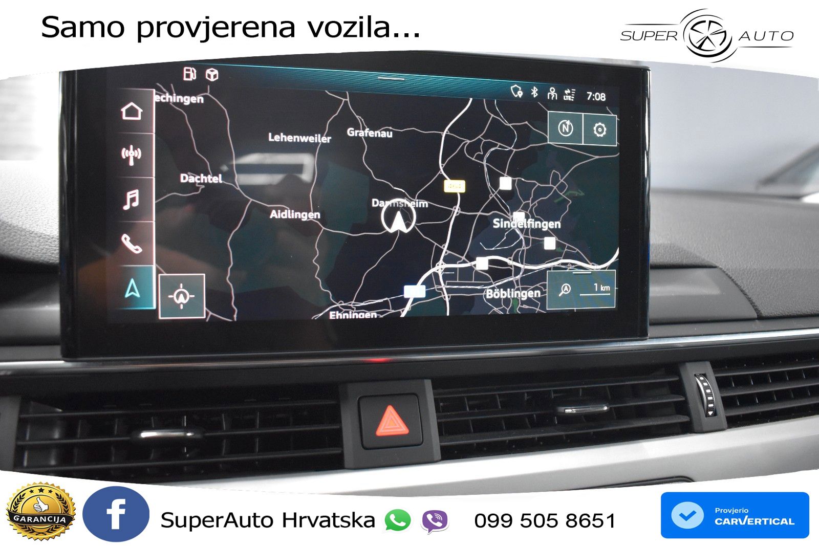 Audi A5 Sportback 40 TDI (204 KS) quattro S tronic LED+GR SJED+ACC