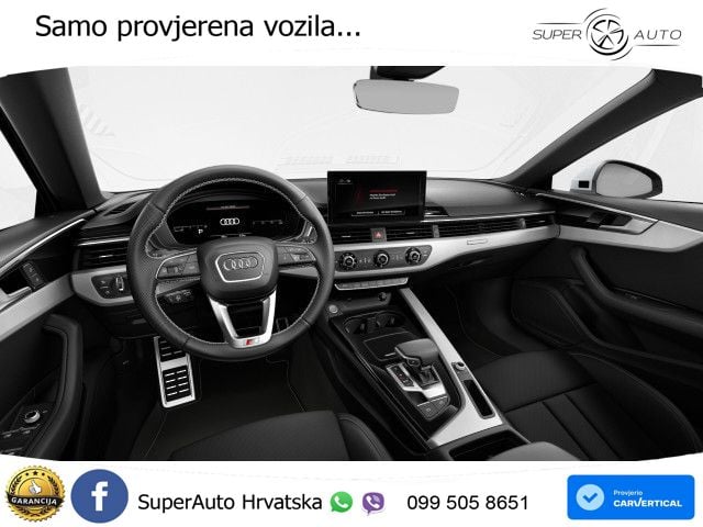 Audi A5 Sportback  40 TFSI (204 KS) quattro S tronic MATRIX+GR SJED+KAM