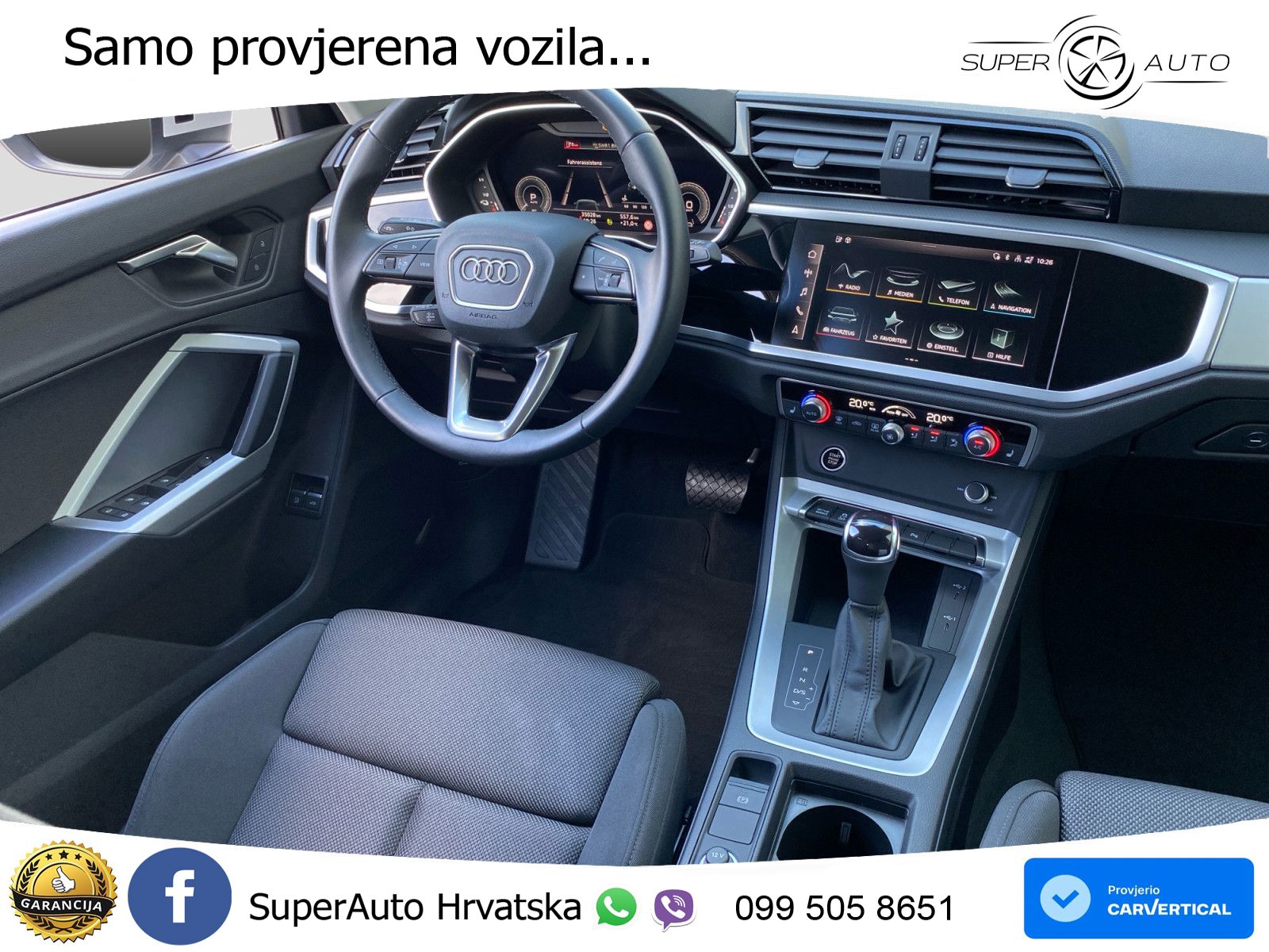 Audi Q3 45 TFSIe (245 KS) S tronic LED+GR SJED+ACC