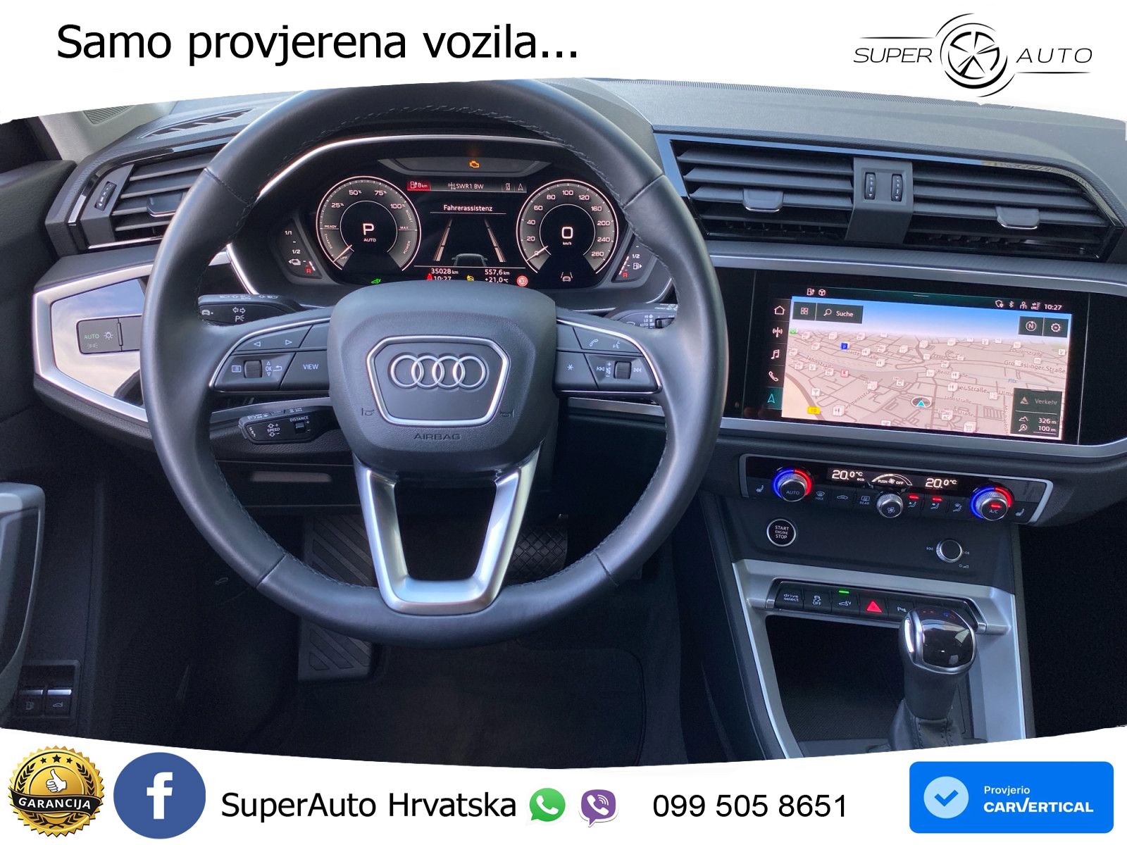 Audi Q3 45 TFSIe (245 KS) S tronic LED+GR SJED+ACC