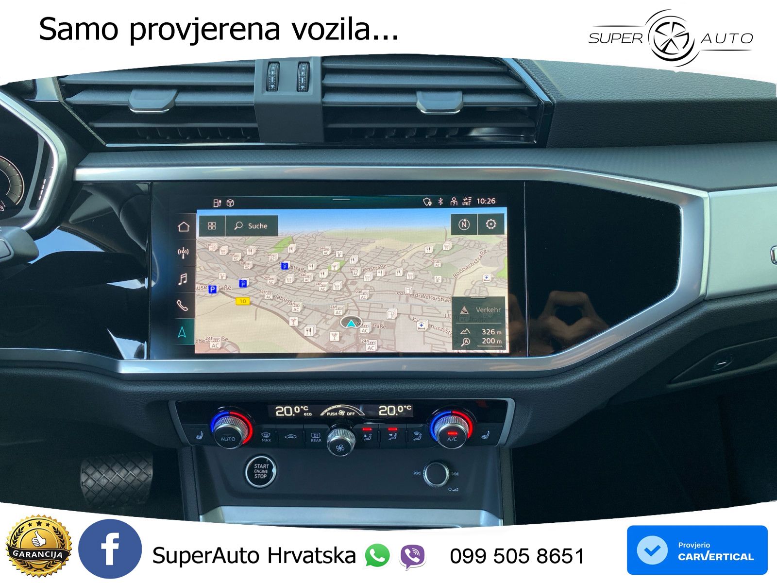 Audi Q3 45 TFSIe (245 KS) S tronic LED+GR SJED+ACC