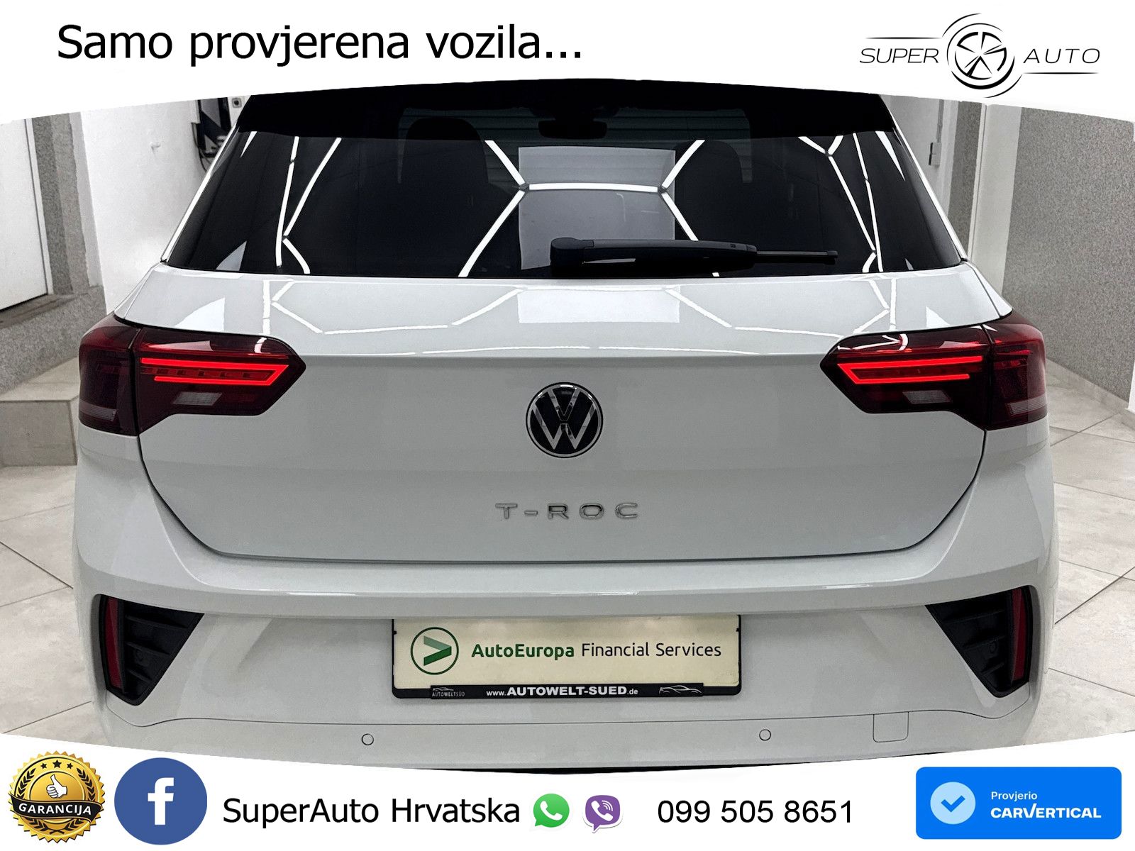 Volkswagen T-Roc I 2.0 TDI (150 KS) DSG LED+GR SJED+ACC
