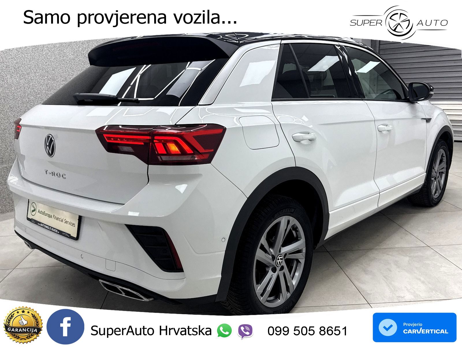 Volkswagen T-Roc I 2.0 TDI (150 KS) DSG LED+GR SJED+ACC