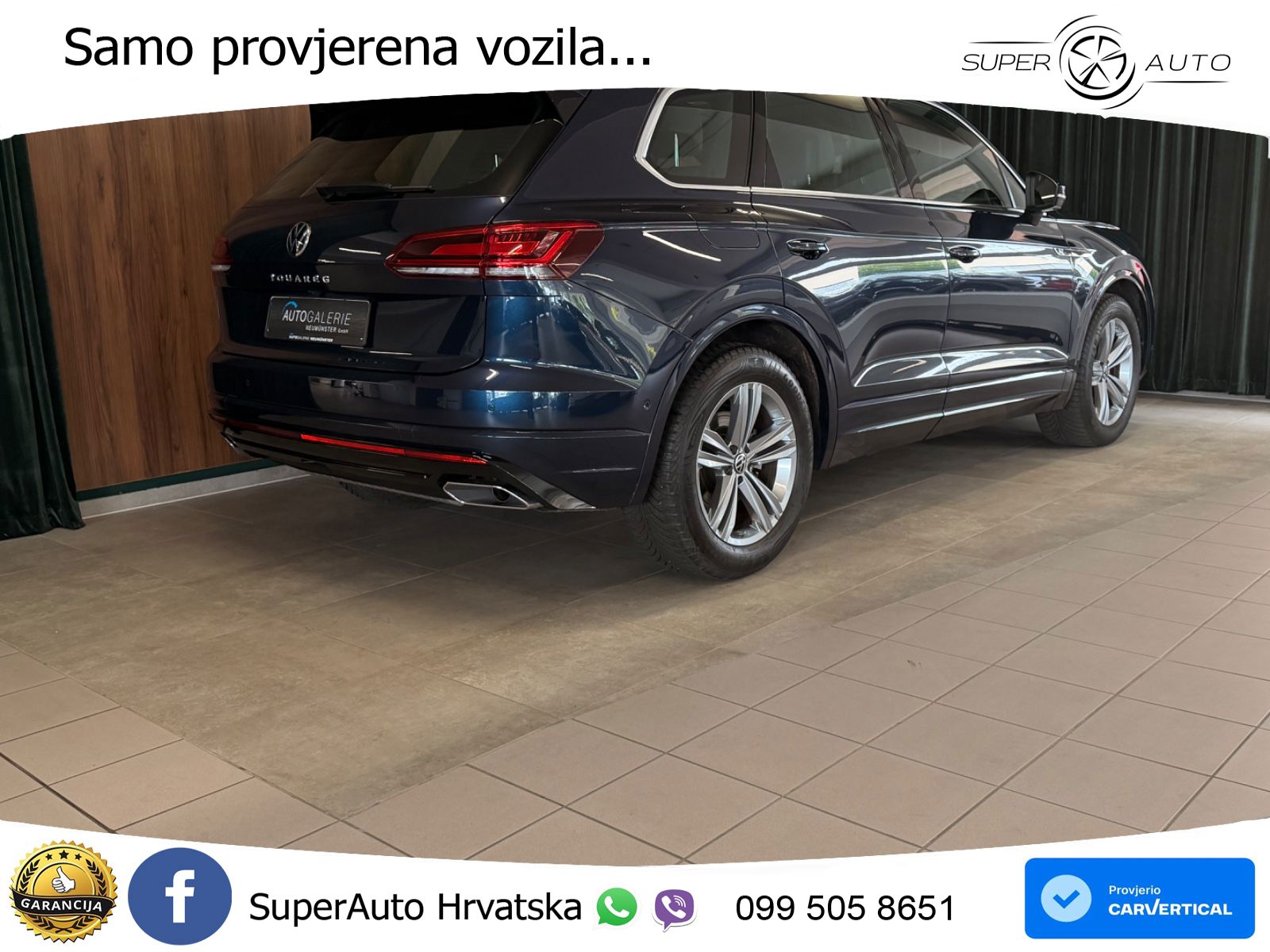 Volkswagen Touareg 3.0 V6 TDI (231 KS) 4MOTION Tiptronic R-Line LED+GR SJED+ACC