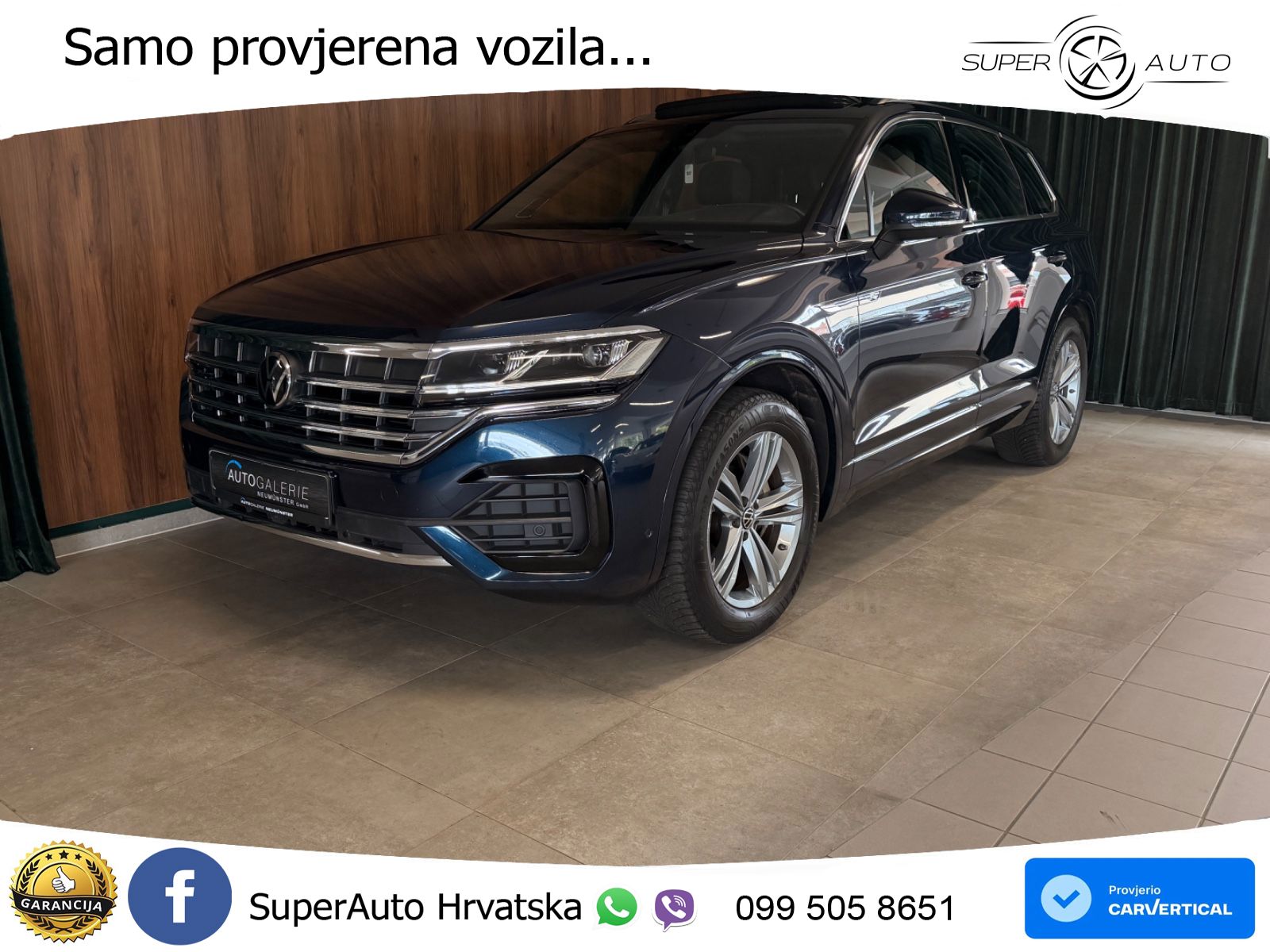 Volkswagen Touareg 3.0 V6 TDI (231 KS) 4MOTION Tiptronic R-Line LED+GR SJED+ACC