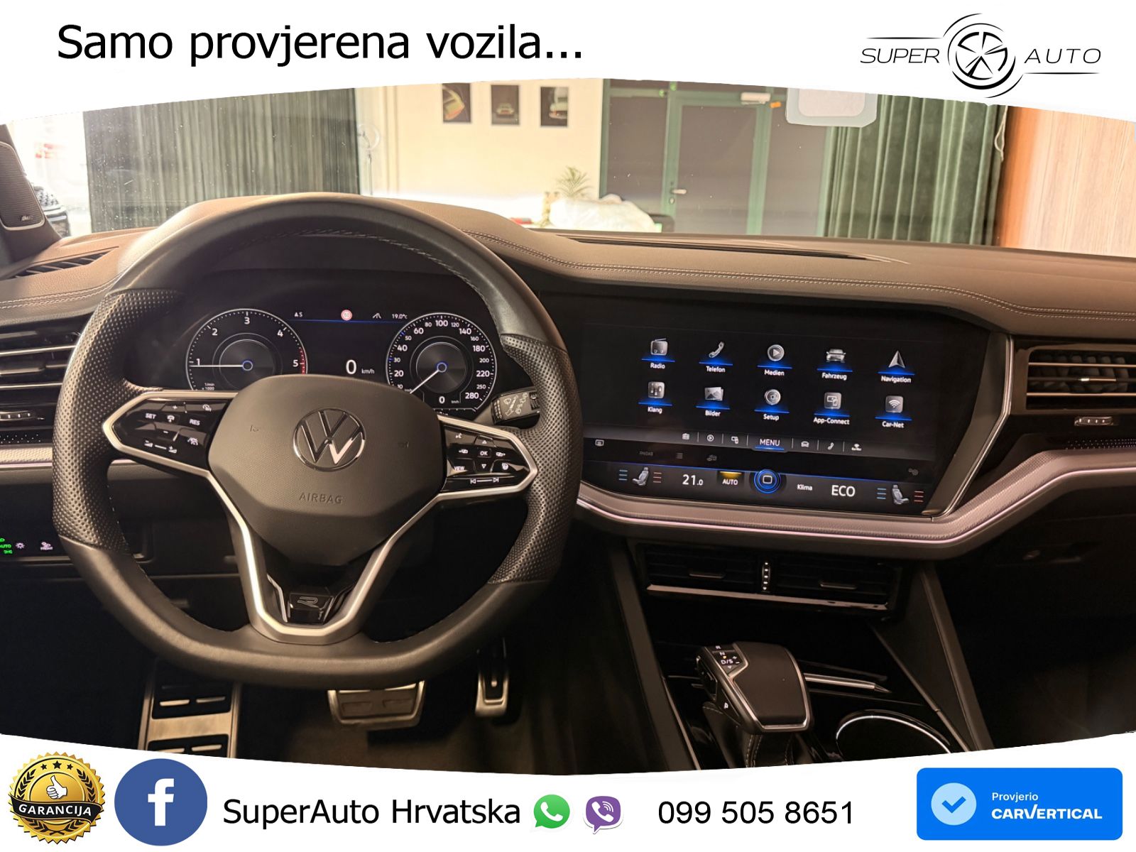 Volkswagen Touareg 3.0 V6 TDI (231 KS) 4MOTION Tiptronic R-Line LED+GR SJED+ACC
