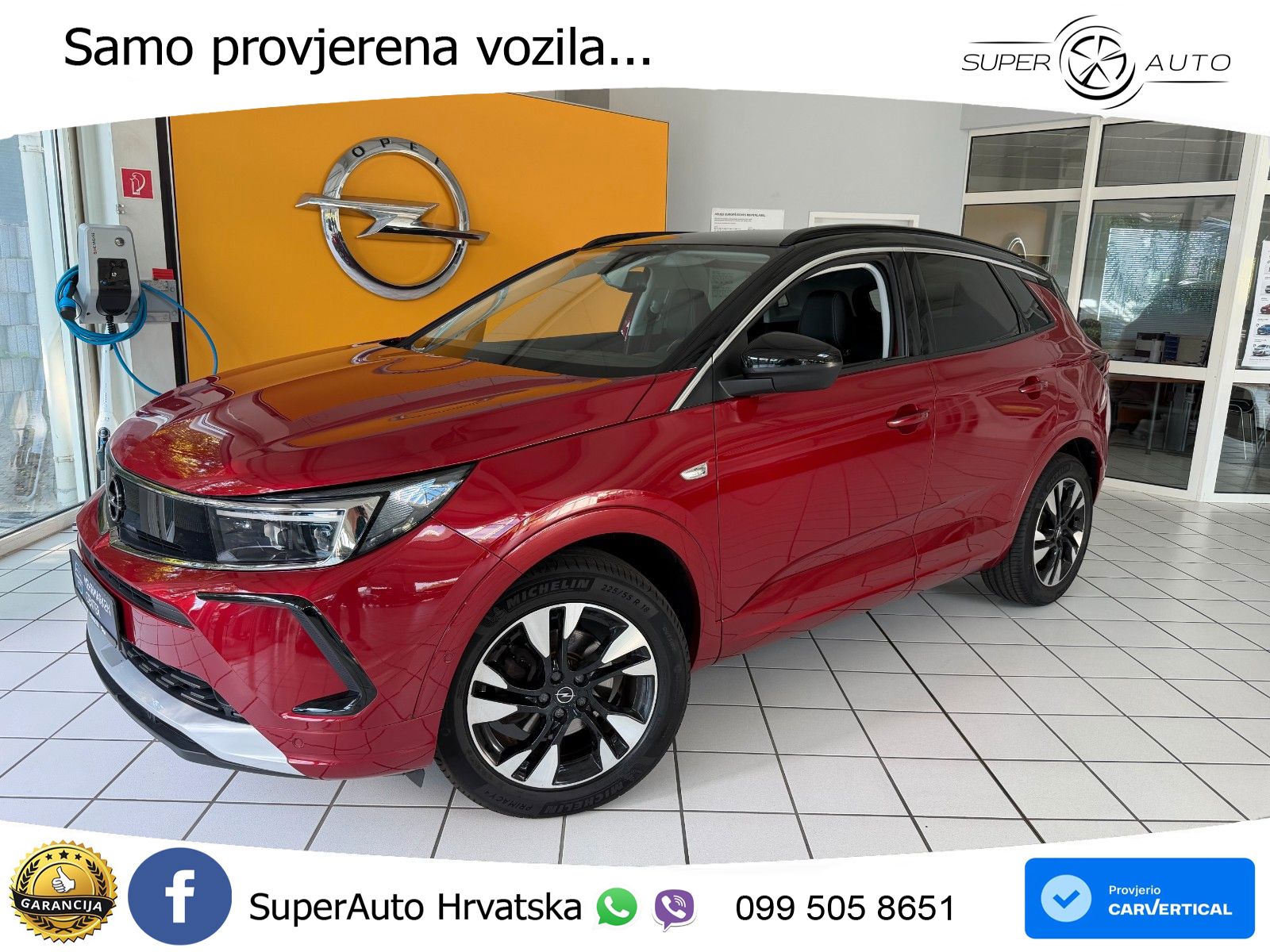 Opel Grandland 1.2i Turbo (130 KS) Automatic LED+GR SJED+ACC