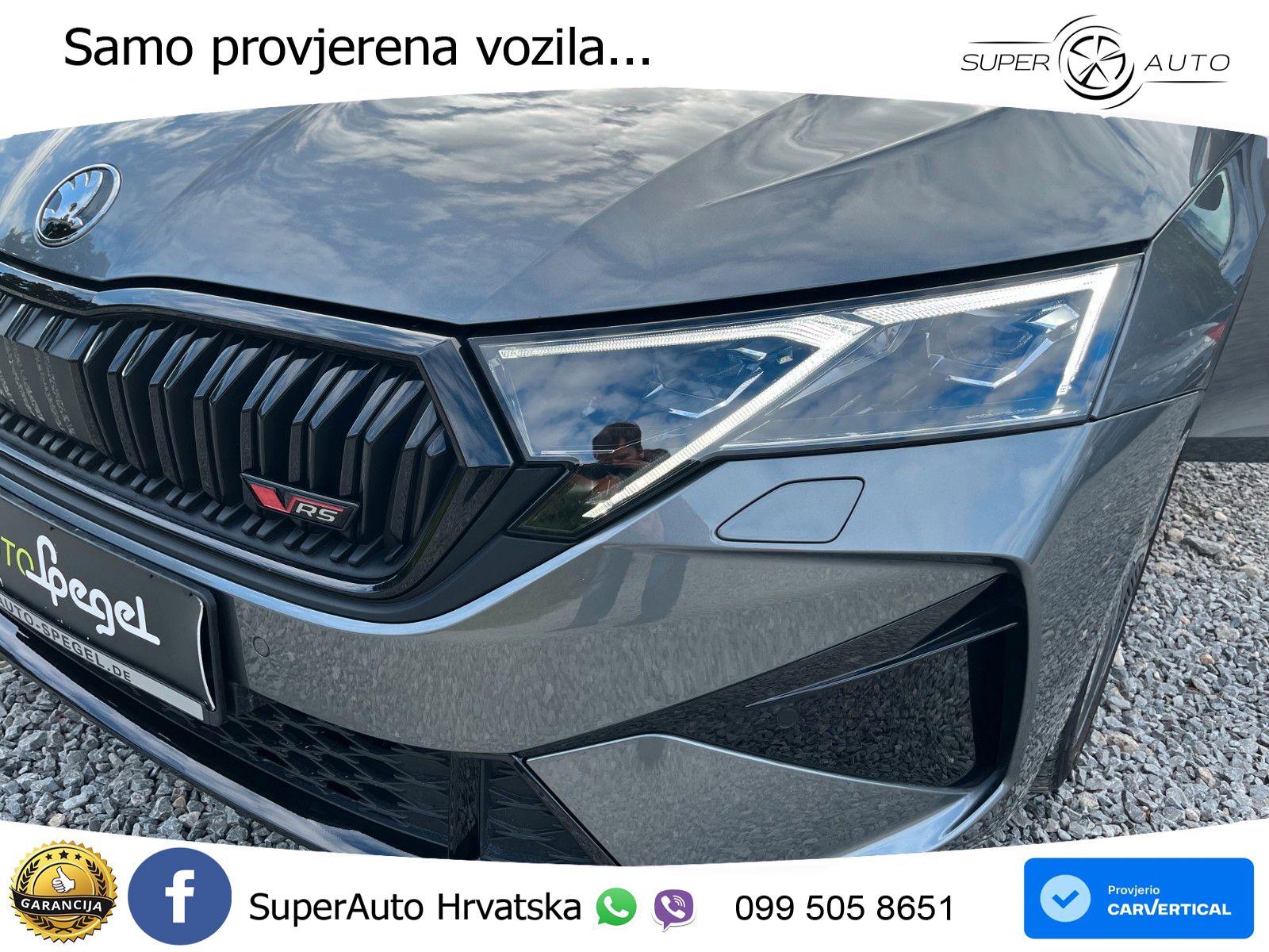 Škoda Octavia Combi RS 2.0 TSI (265 KS) DSG LED+GR SJED+ACC