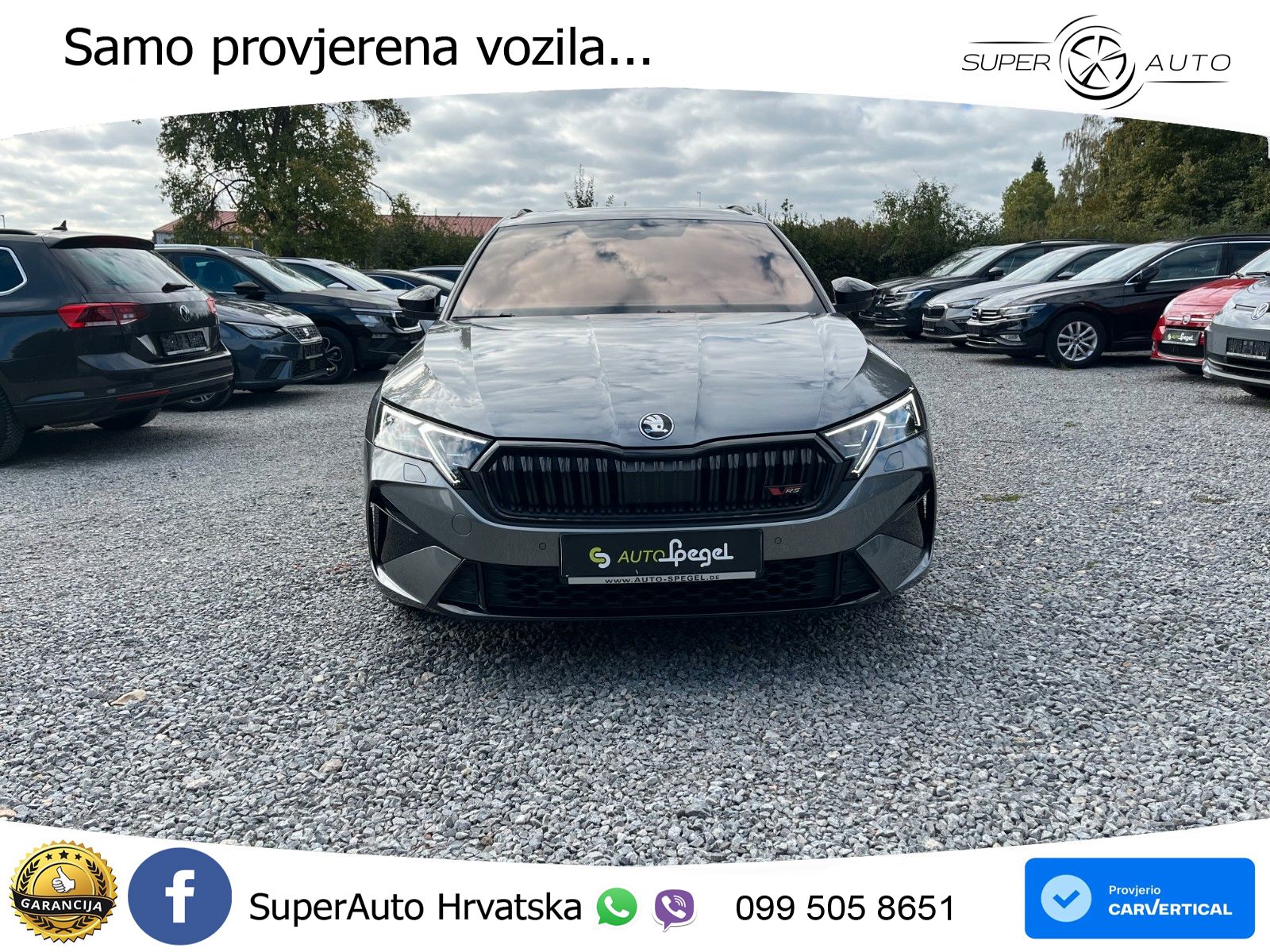 Škoda Octavia Combi RS 2.0 TSI (265 KS) DSG LED+GR SJED+ACC