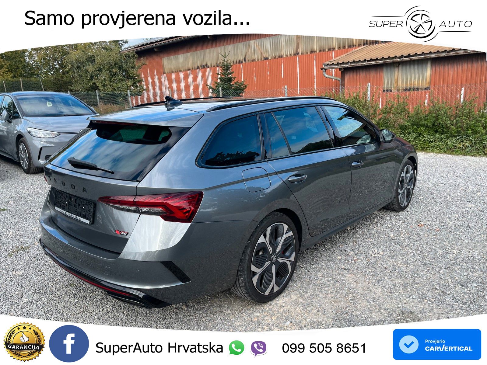 Škoda Octavia Combi RS 2.0 TSI (265 KS) DSG LED+GR SJED+ACC