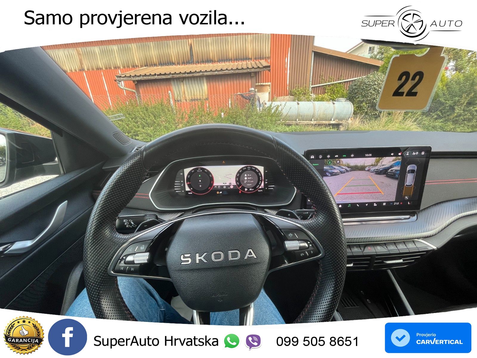 Škoda Octavia Combi RS 2.0 TSI (265 KS) DSG LED+GR SJED+ACC