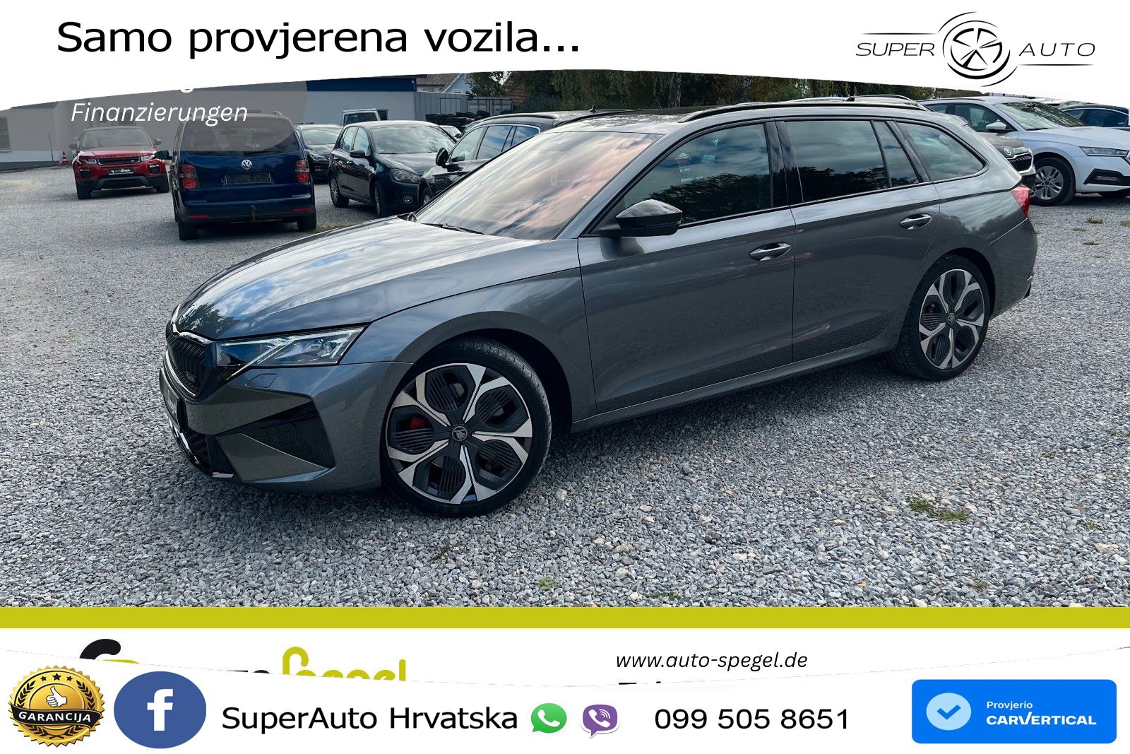 Škoda Octavia Combi RS 2.0 TSI (265 KS) DSG LED+GR SJED+ACC