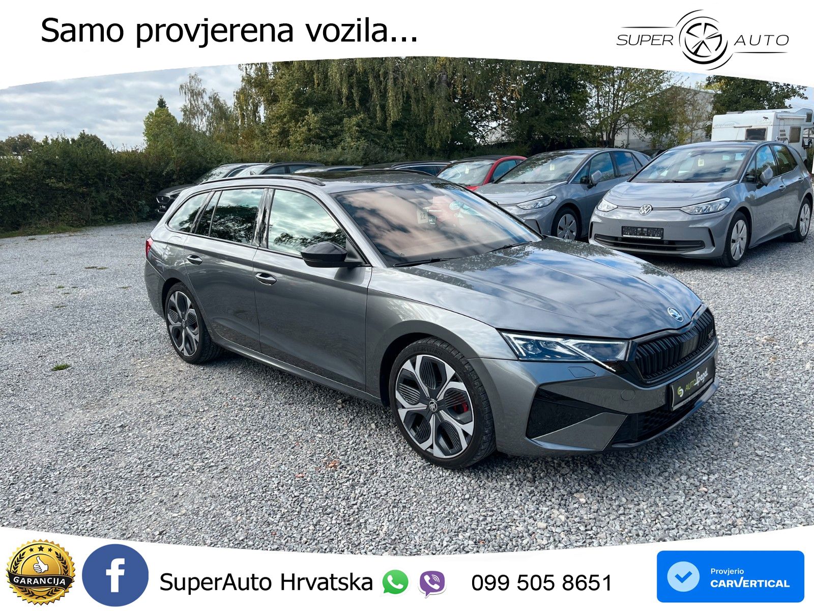 Škoda Octavia Combi RS 2.0 TSI (265 KS) DSG LED+GR SJED+ACC