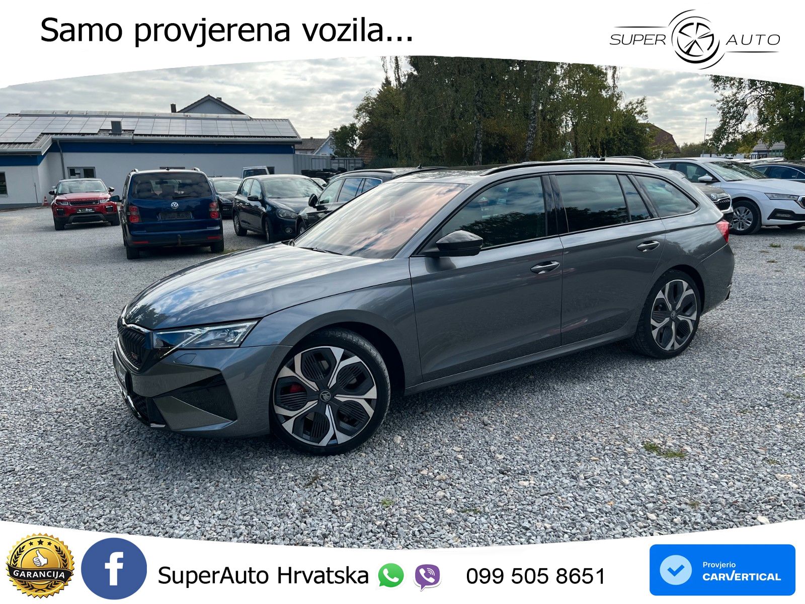 Škoda Octavia Combi RS 2.0 TSI (265 KS) DSG LED+GR SJED+ACC