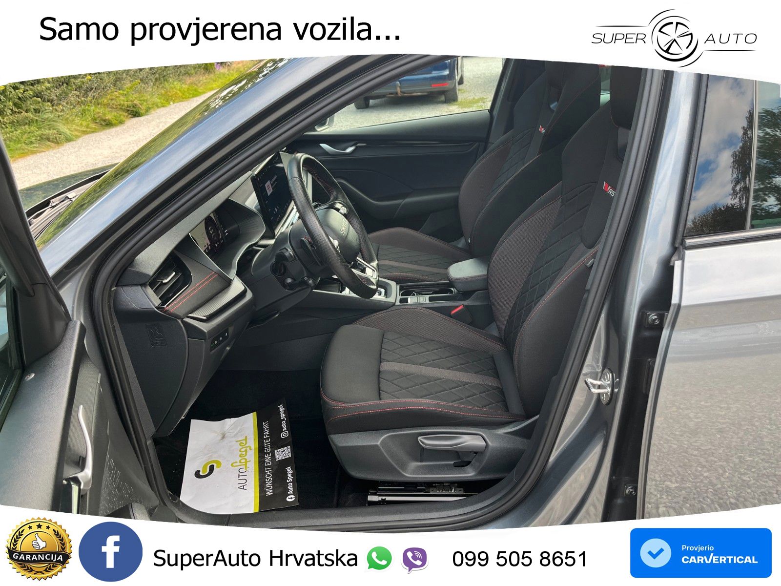 Škoda Octavia Combi RS 2.0 TSI (265 KS) DSG LED+GR SJED+ACC