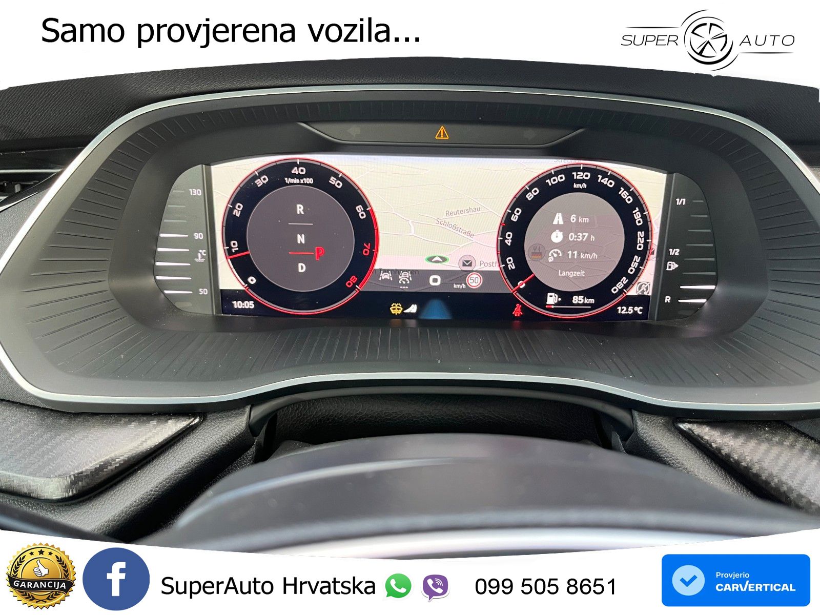 Škoda Octavia Combi RS 2.0 TSI (265 KS) DSG LED+GR SJED+ACC