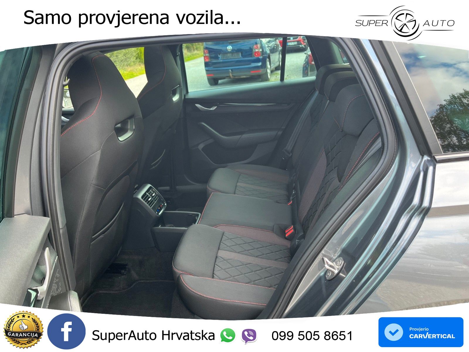 Škoda Octavia Combi RS 2.0 TSI (265 KS) DSG LED+GR SJED+ACC