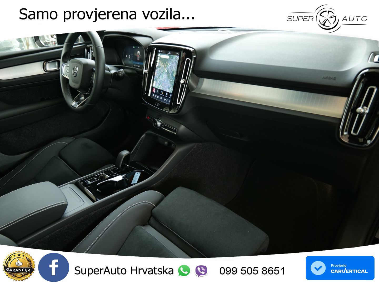 Volvo XC40 2.0 B4 AWD 197 KS Automatic ACC+GR SJED+360+PANO