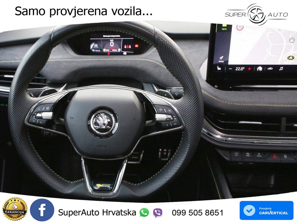 Škoda Enyaq iV RS 82 kWh (299 KS) AWD Lounge MATRIX+GR SJED+KAM