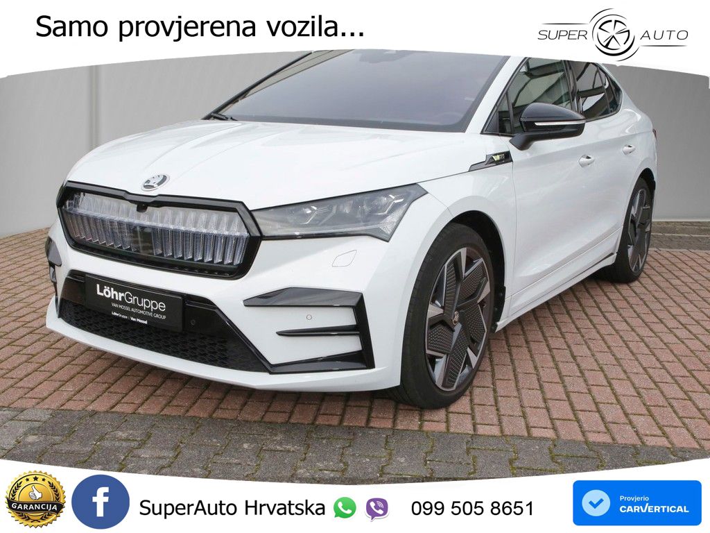 Škoda Enyaq iV RS 82 kWh (299 KS) AWD Lounge MATRIX+GR SJED+KAM