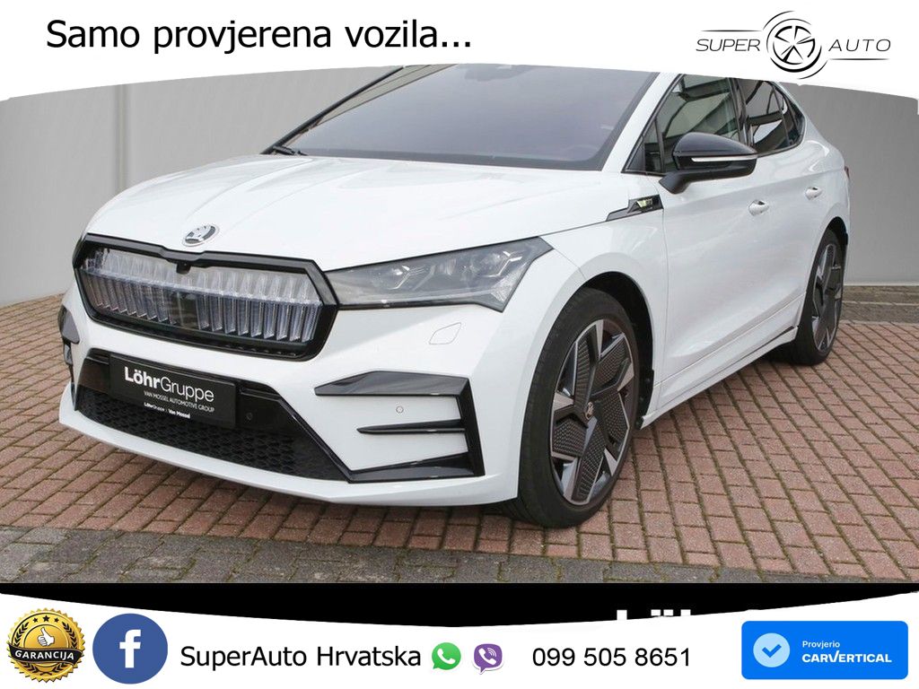 Škoda Enyaq iV RS 82 kWh (299 KS) AWD Lounge MATRIX+GR SJED+KAM