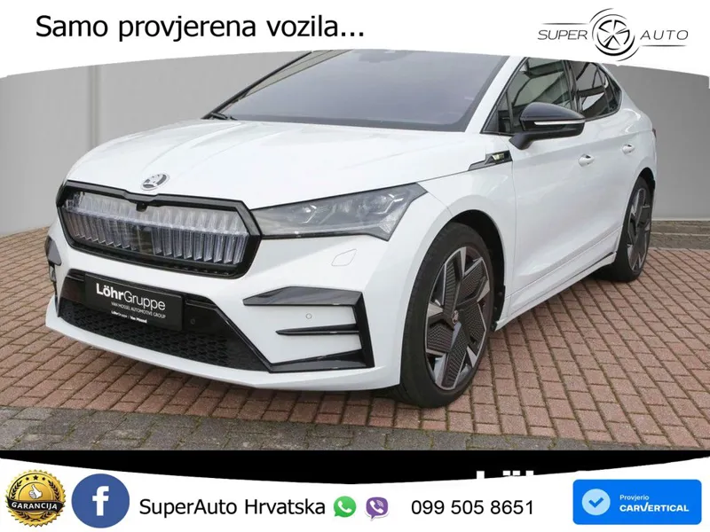 Škoda Enyaq iV RS 82 kWh (299 KS) AWD Lounge MATRIX+GR SJED+KAM