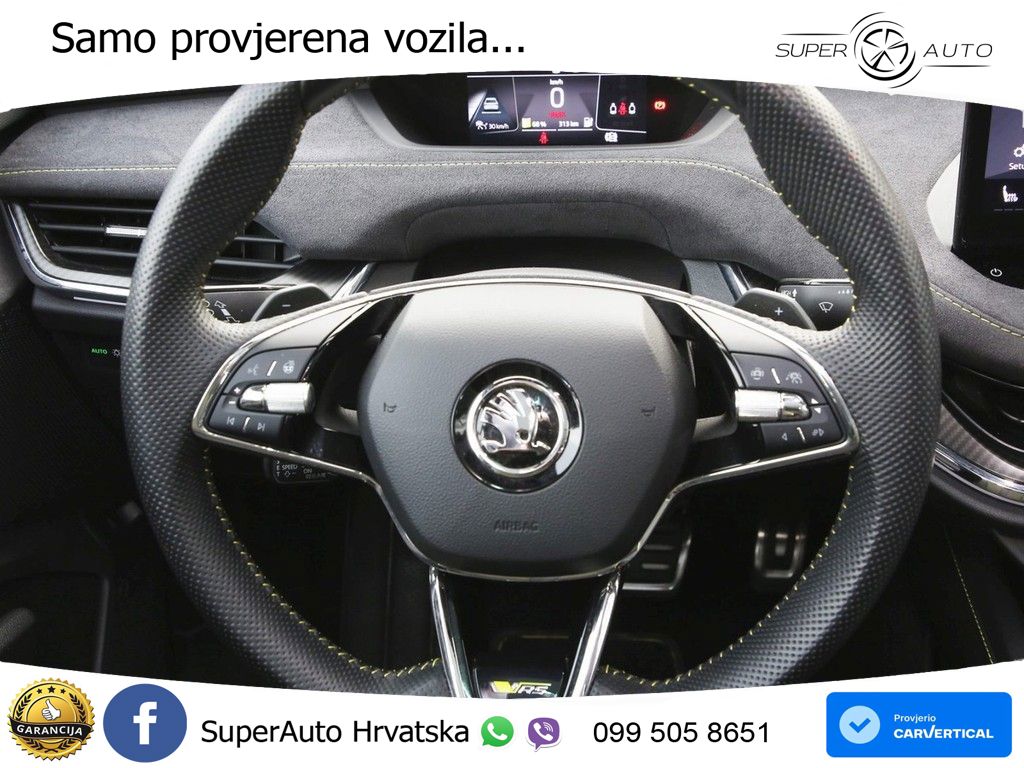 Škoda Enyaq iV RS 82 kWh (299 KS) AWD Lounge MATRIX+GR SJED+KAM