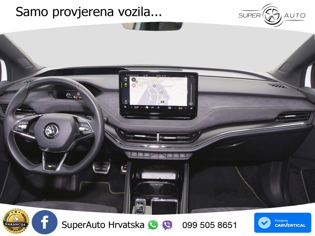 Škoda Enyaq iV RS 82 kWh (299 KS) AWD Lounge MATRIX+GR SJED+KAM