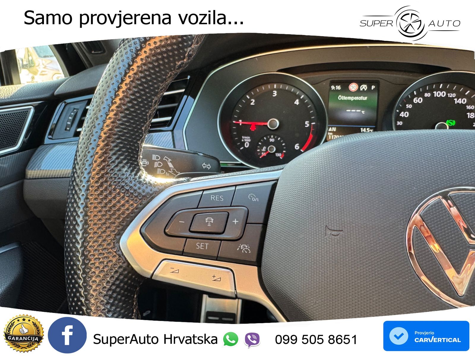 Volkswagen Passat Variant 2.0 TDI (150 KS) DSG R-Line LED+GR SJED+ACC