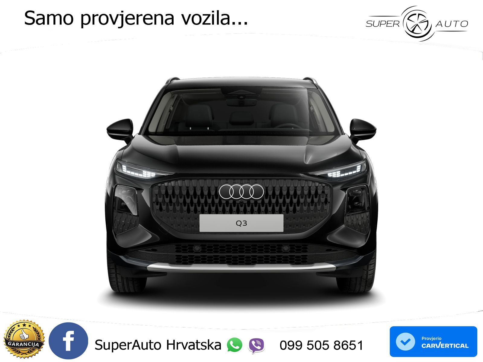 Audi Q3 2.0 TFSI (204 KS) quattro S tronic LED+GR SJED+ACC