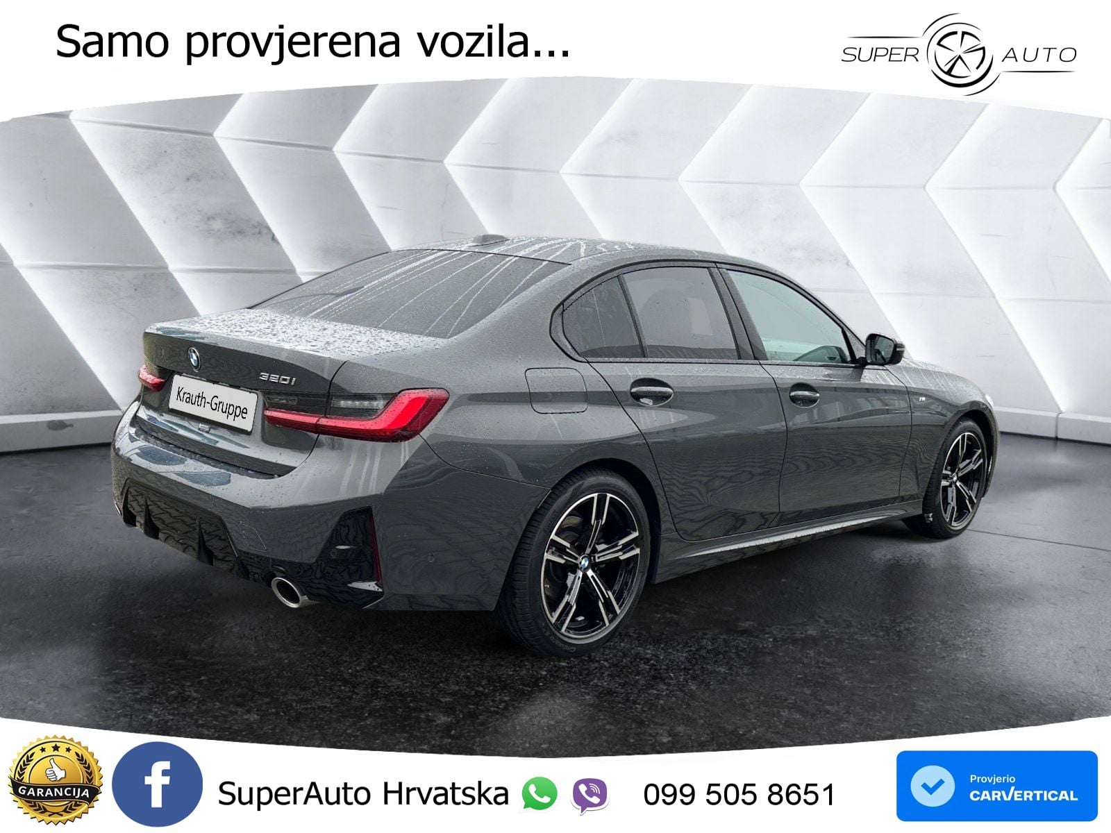 BMW 320i (184 KS) Steptronic M Sport LED+GR SJED+ACC