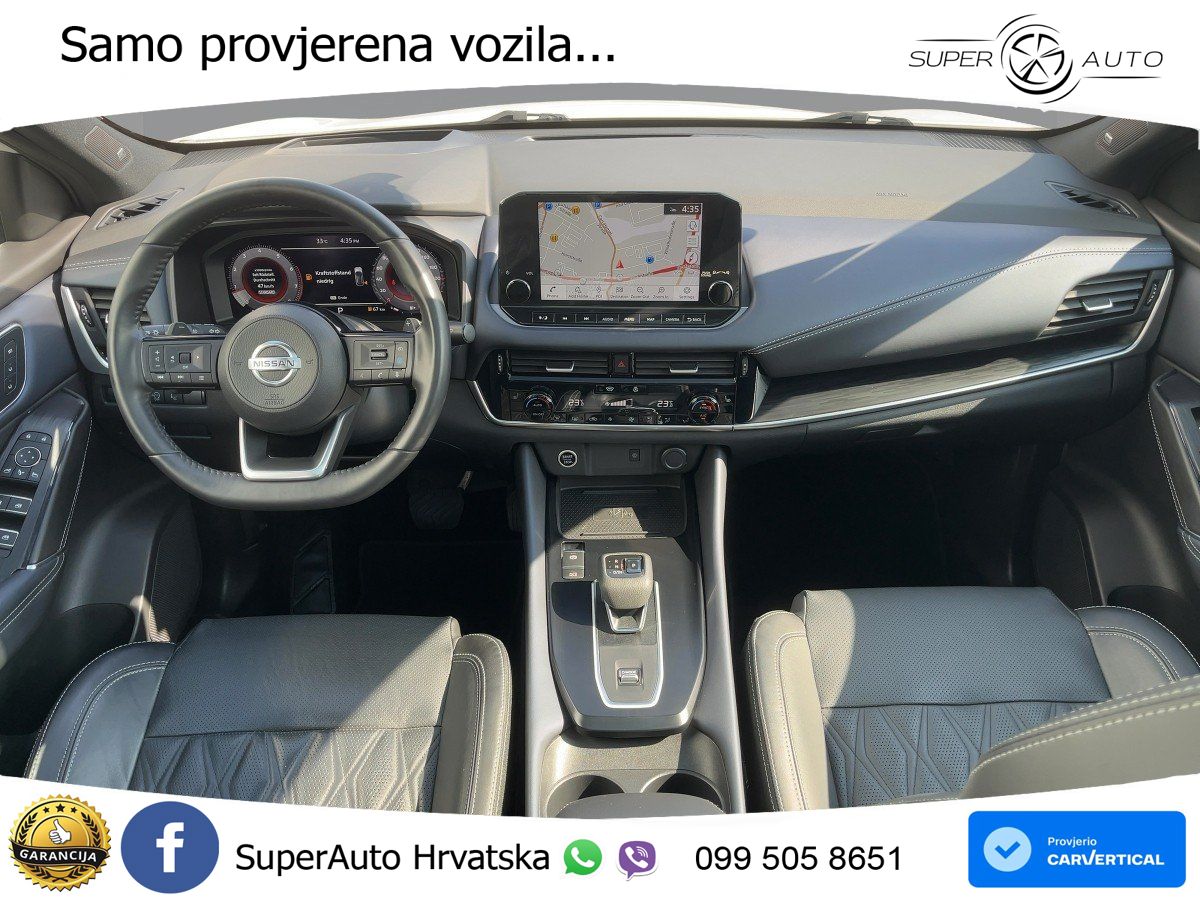 Nissan Qashqai 1.3 DIG-T (158 KS) Xtronic Tekna LED+GR SJED+ACC