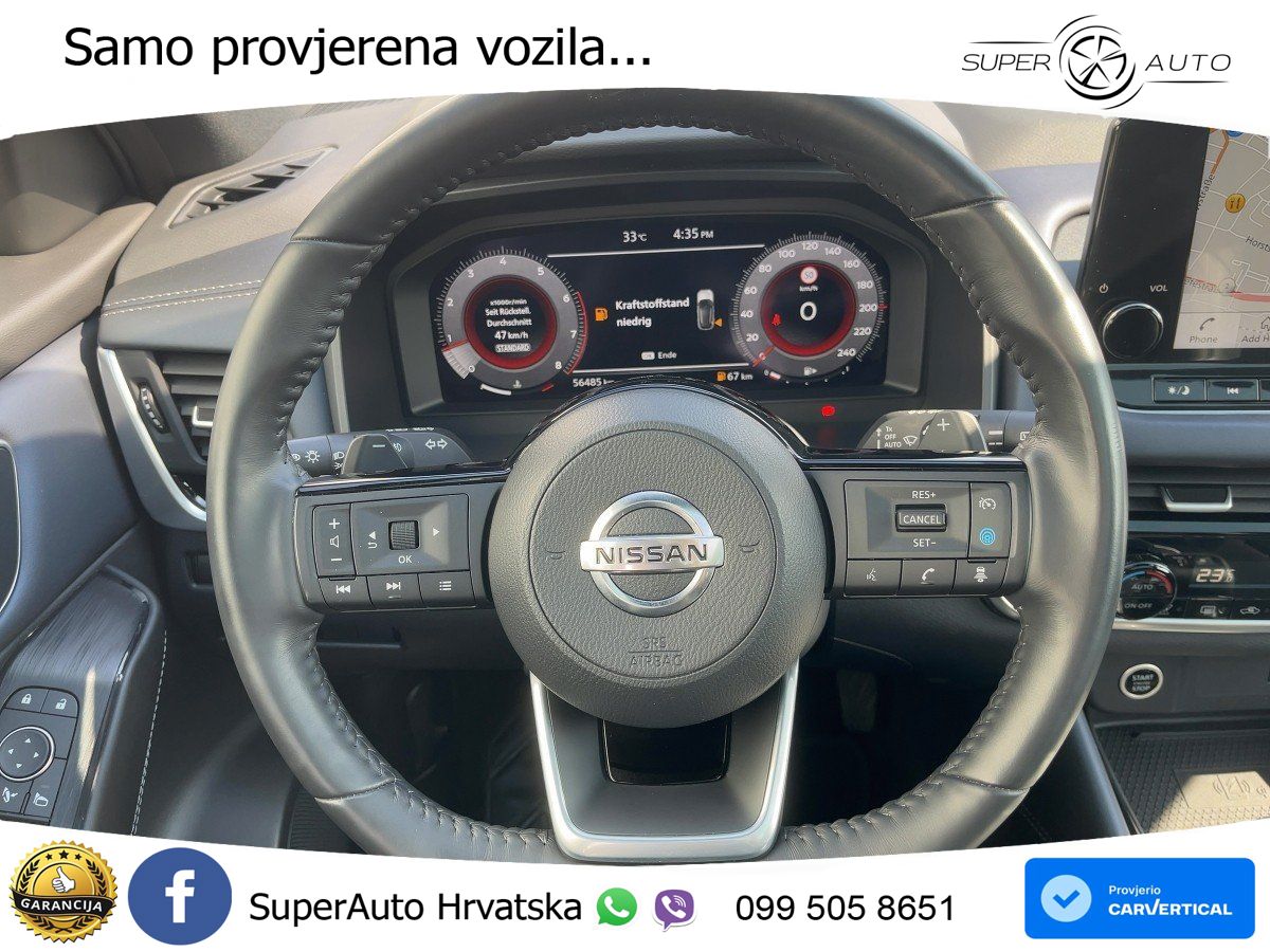 Nissan Qashqai 1.3 DIG-T (158 KS) Xtronic Tekna LED+GR SJED+ACC
