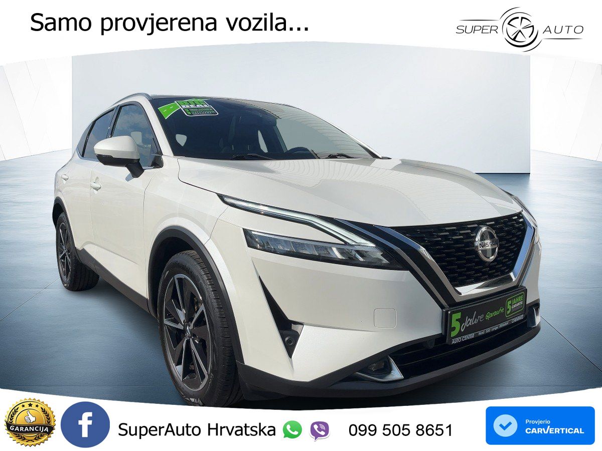 Nissan Qashqai 1.3 DIG-T (158 KS) Xtronic Tekna LED+GR SJED+ACC