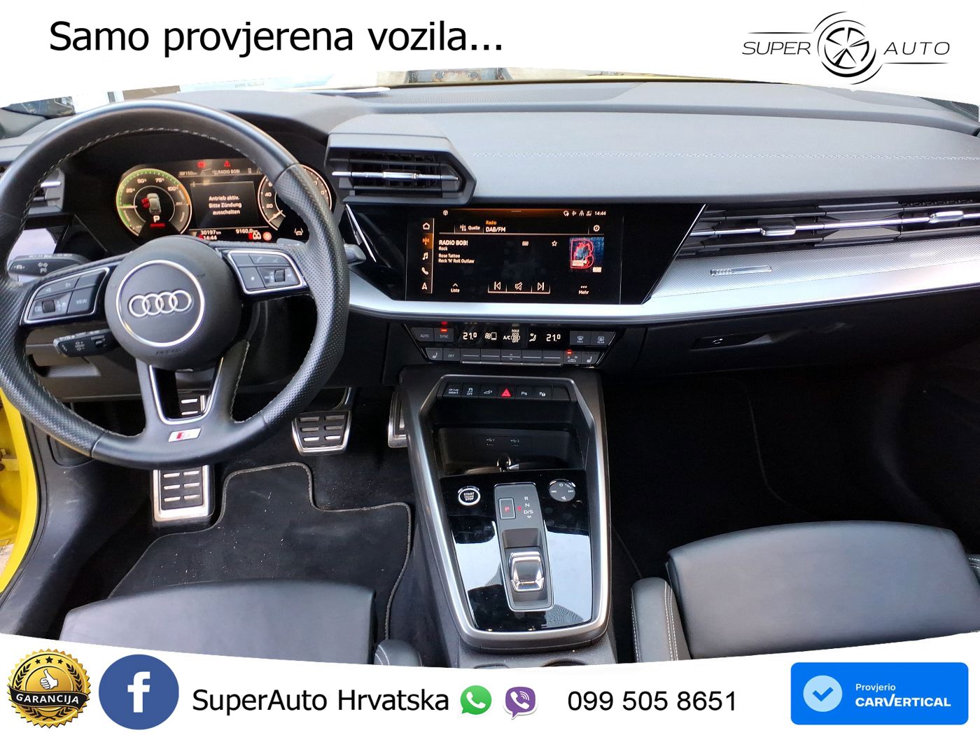 Audi A3 40 TFSIe (204 KS) S tronic S line MATRIX+GR SJED+KAM