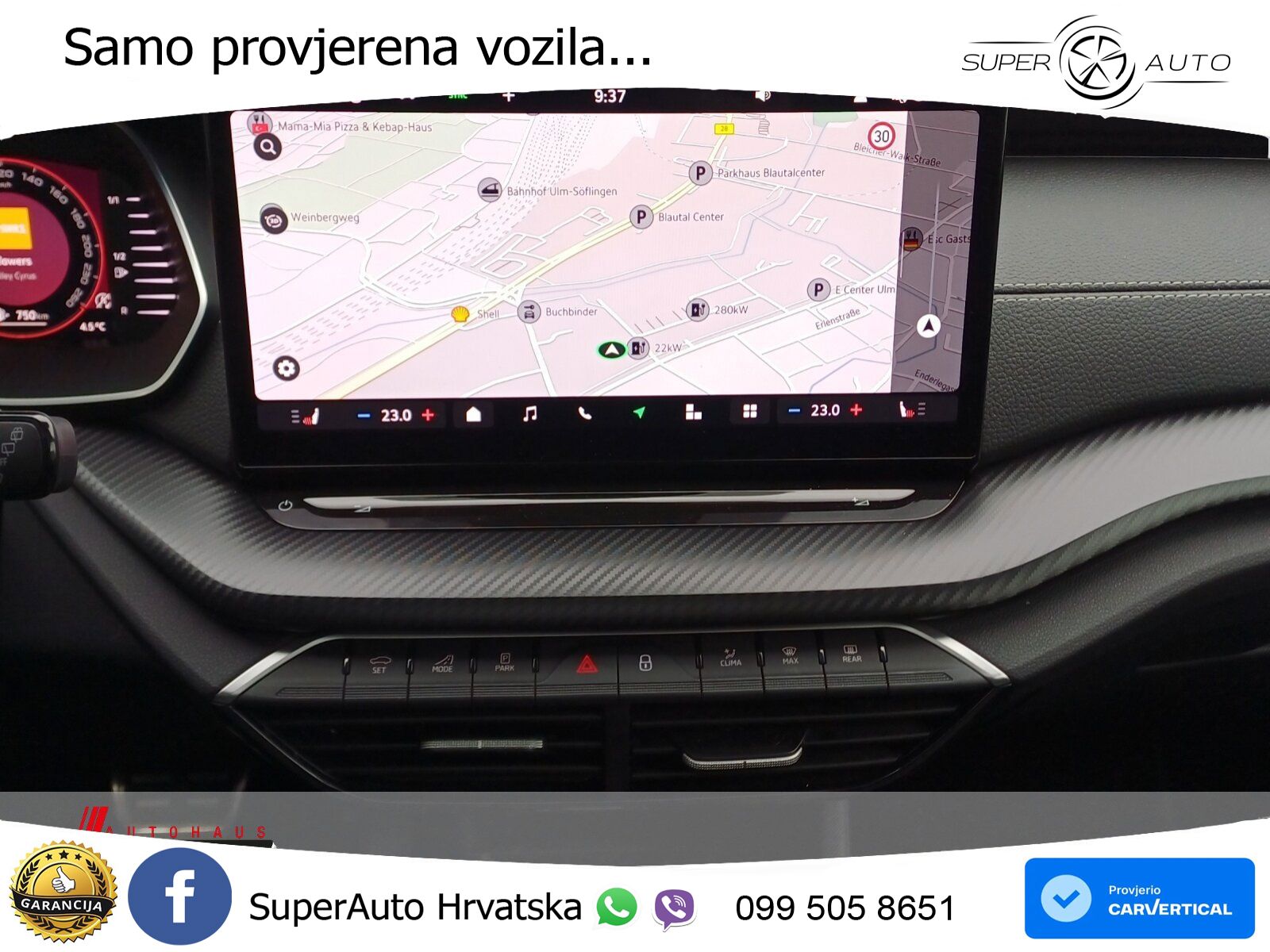 Škoda Octavia Combi 1.5 TSI (150 KS) DSG SportLine LED+GR SJED+ACC