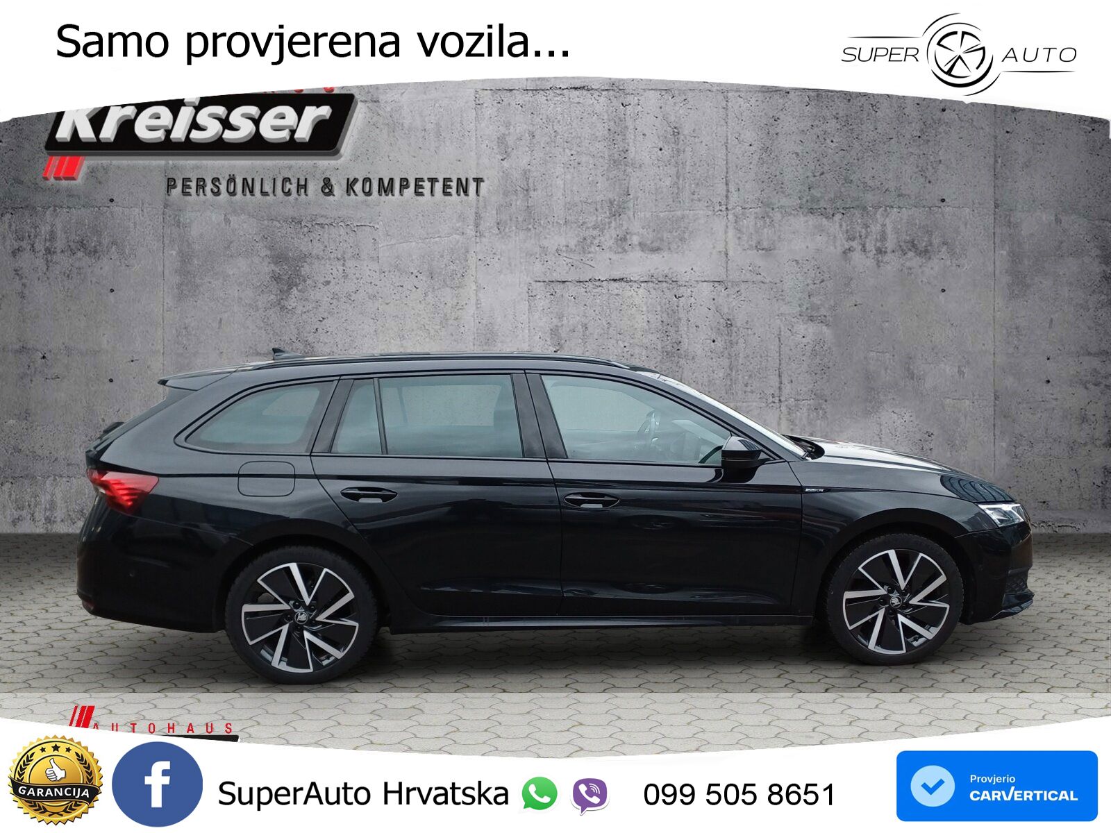 Škoda Octavia Combi 1.5 TSI (150 KS) DSG SportLine LED+GR SJED+ACC