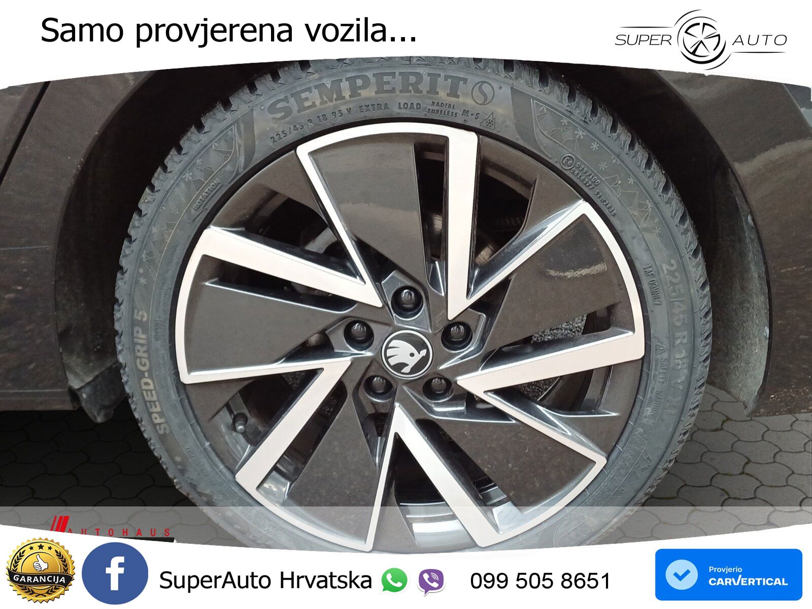 Škoda Octavia Combi 1.5 TSI (150 KS) DSG SportLine LED+GR SJED+ACC