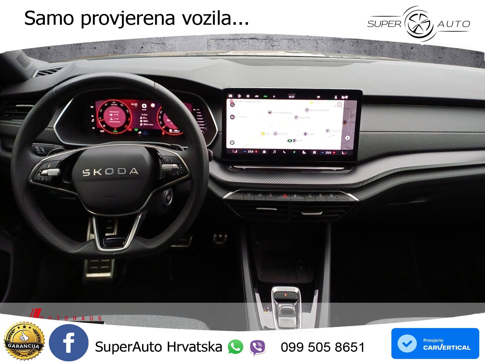 Škoda Octavia Combi 1.5 TSI (150 KS) DSG SportLine LED+GR SJED+ACC