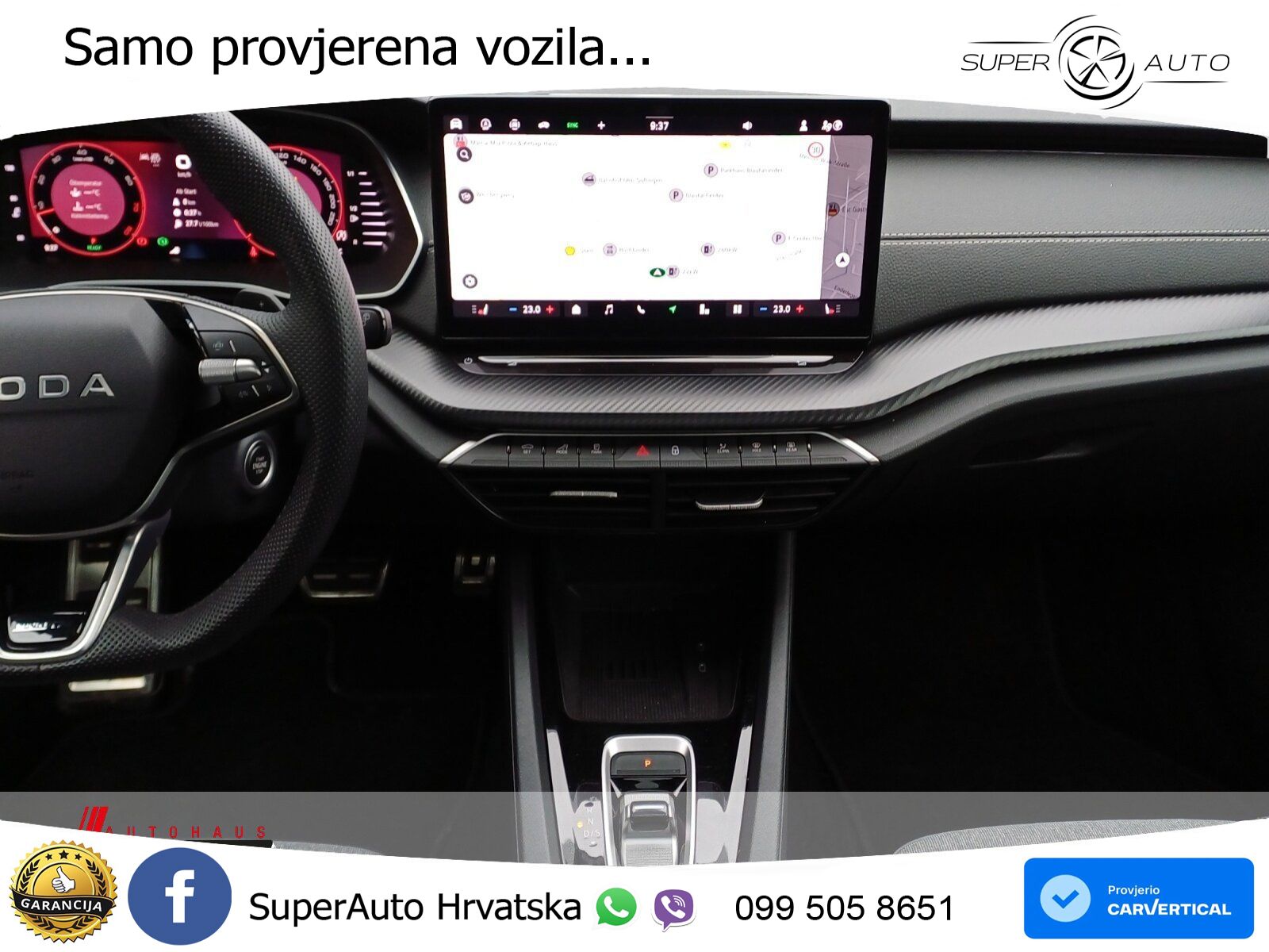 Škoda Octavia Combi 1.5 TSI (150 KS) DSG SportLine LED+GR SJED+ACC