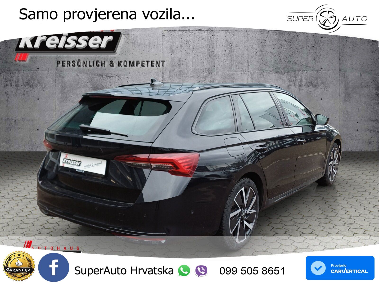 Škoda Octavia Combi 1.5 TSI (150 KS) DSG SportLine LED+GR SJED+ACC