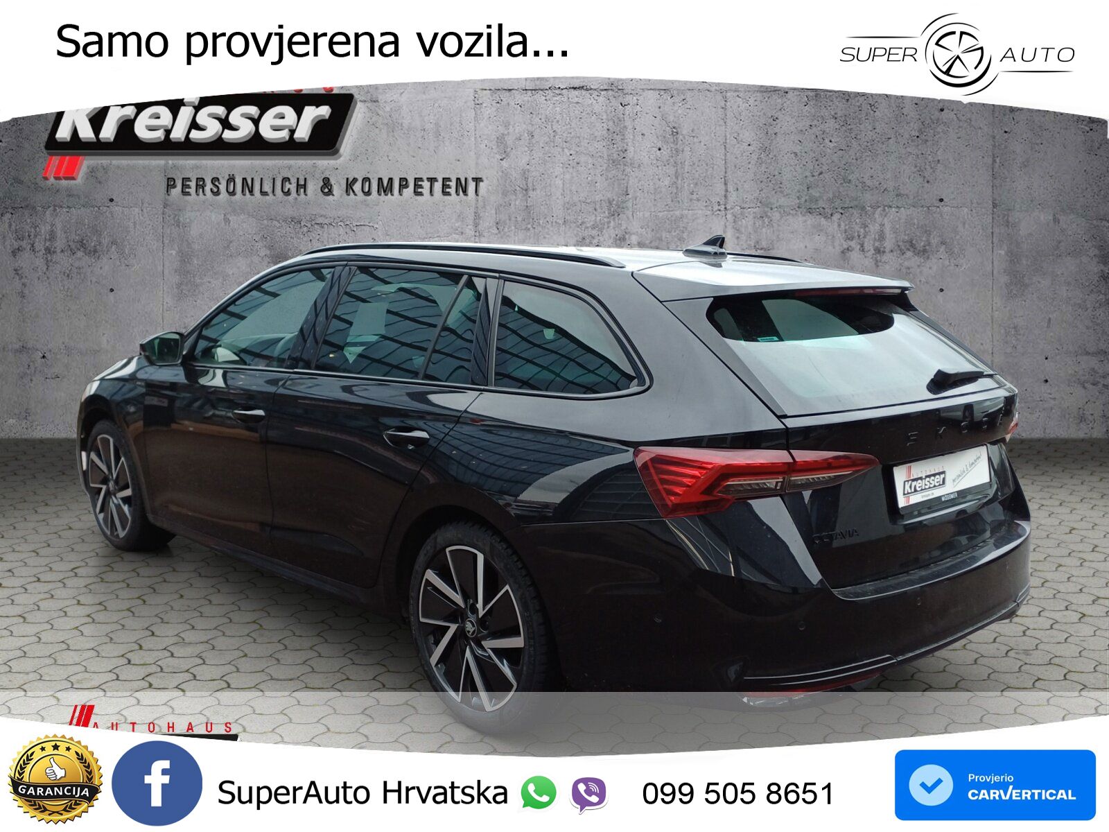 Škoda Octavia Combi 1.5 TSI (150 KS) DSG SportLine LED+GR SJED+ACC