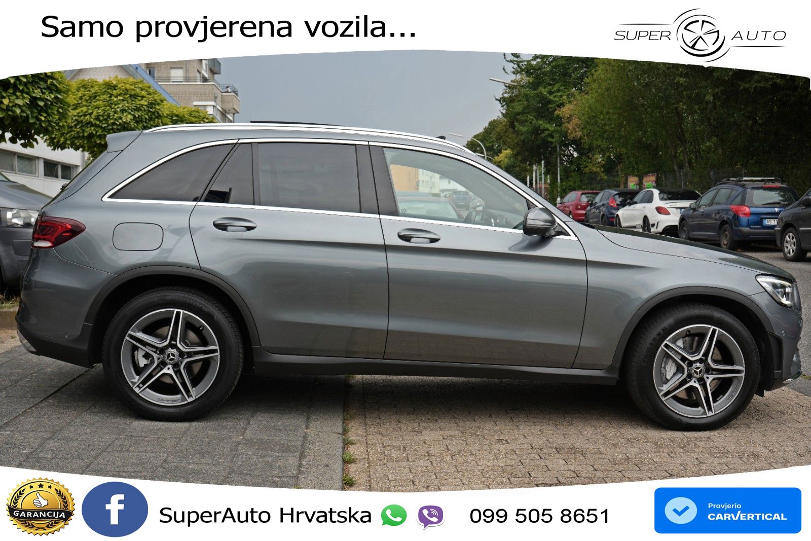Mercedes GLC 400d (330 KS) 4MATIC 9G-TRONIC AMG ZRAČNI+ACC+GR SJED+360+PANO
