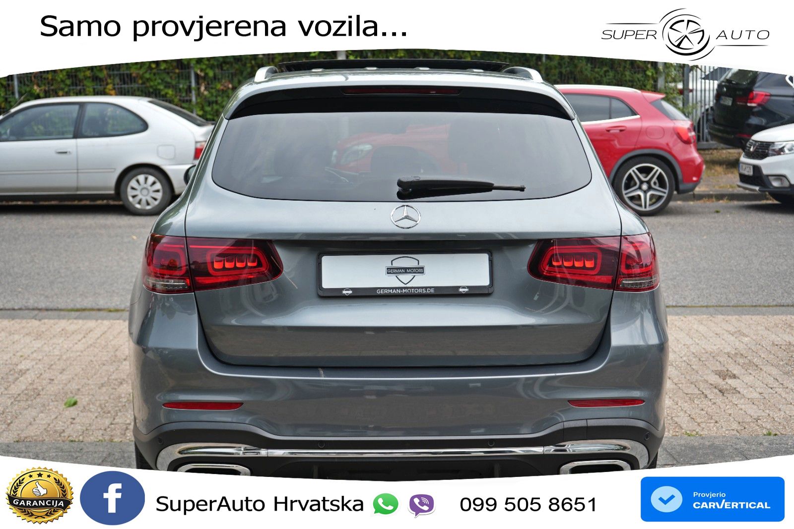 Mercedes GLC 400d (330 KS) 4MATIC 9G-TRONIC AMG ZRAČNI+ACC+GR SJED+360+PANO