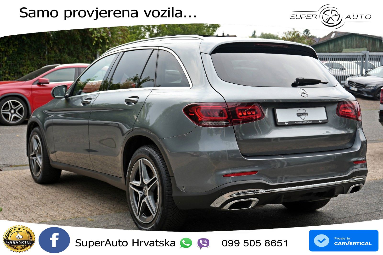 Mercedes GLC 400d (330 KS) 4MATIC 9G-TRONIC AMG ZRAČNI+ACC+GR SJED+360+PANO