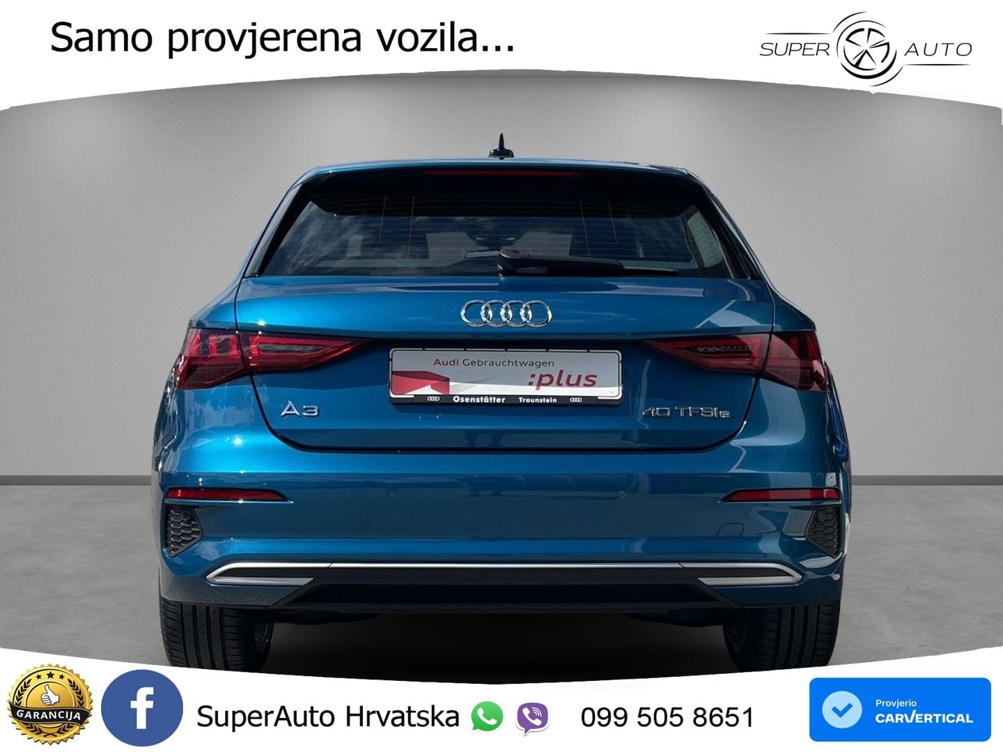 Audi A3 40 TFSIe (204 KS) S tronic advanced LED+GR SJED+ACC